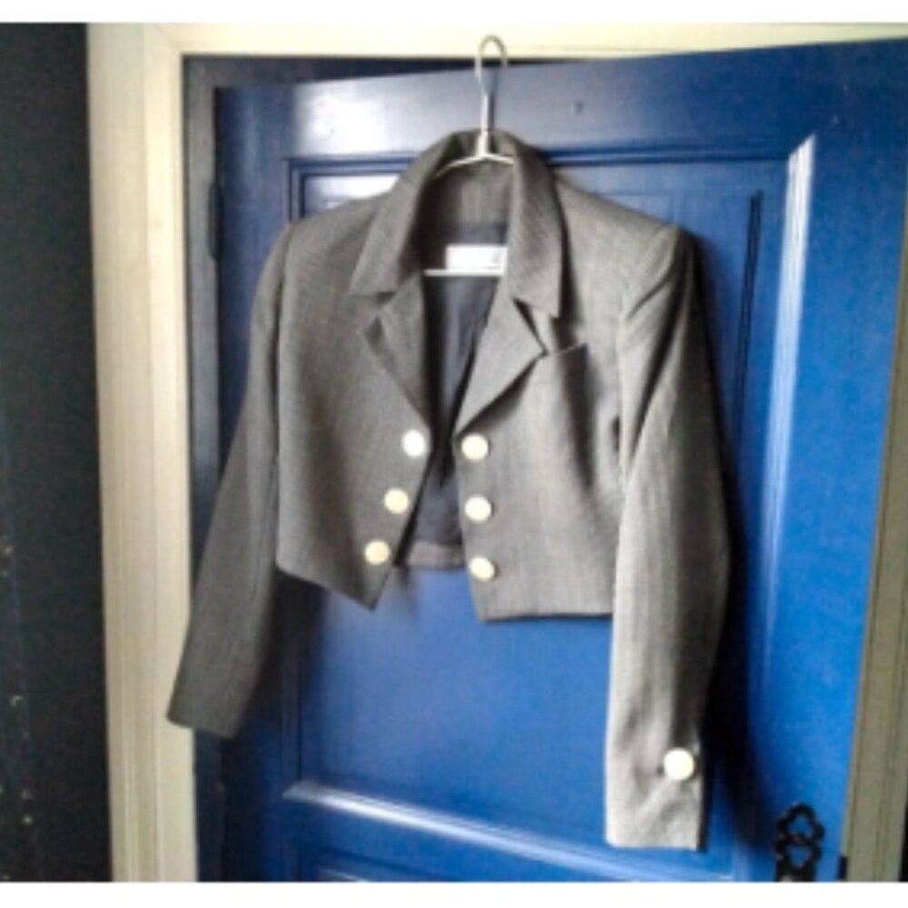 YSL Yves Saint Laurent Vintage Encore Bolero Blazer Jacket 36
